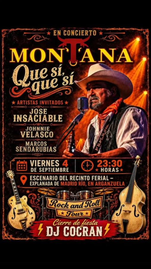Montana: Que sí, que sí — Madrid Río poster