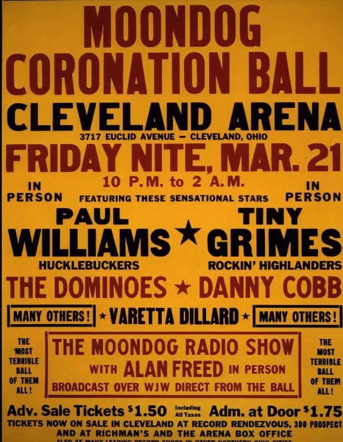 Moondog Coronation Ball poster