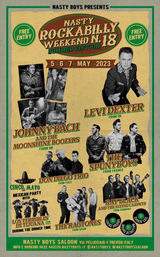 Nasty Rockabilly Weekend #18 - Summer Edition poster