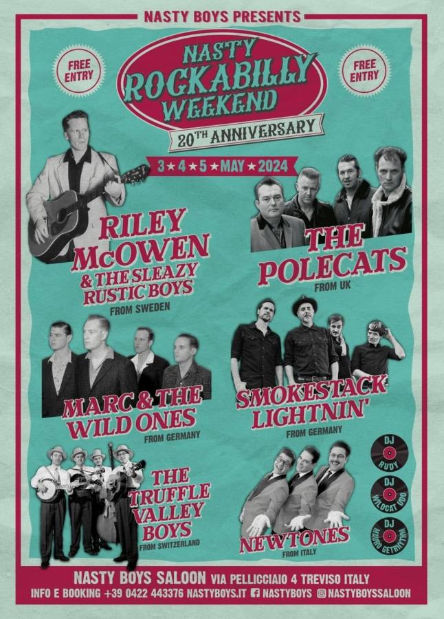 Nasty Rockabilly Weekend #20 - Summer Edition poster
