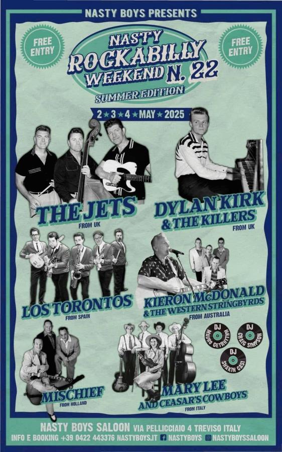Nasty Rockabilly Weekend #22 - Summer Edition poster