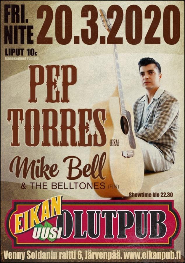 Pep Torres + Mike Bell & The Belltones poster