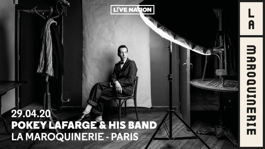 Pokey LaFarge & His Band à La Maroquinerie poster