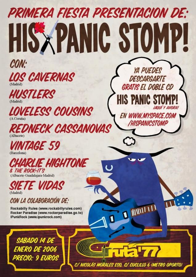 Primera Fiesta Presentación de His-Panic Stomp! poster