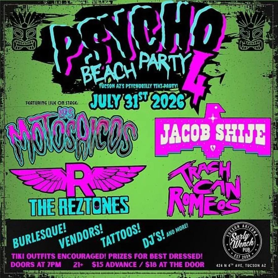 Psycho Beach Party #4 poster
