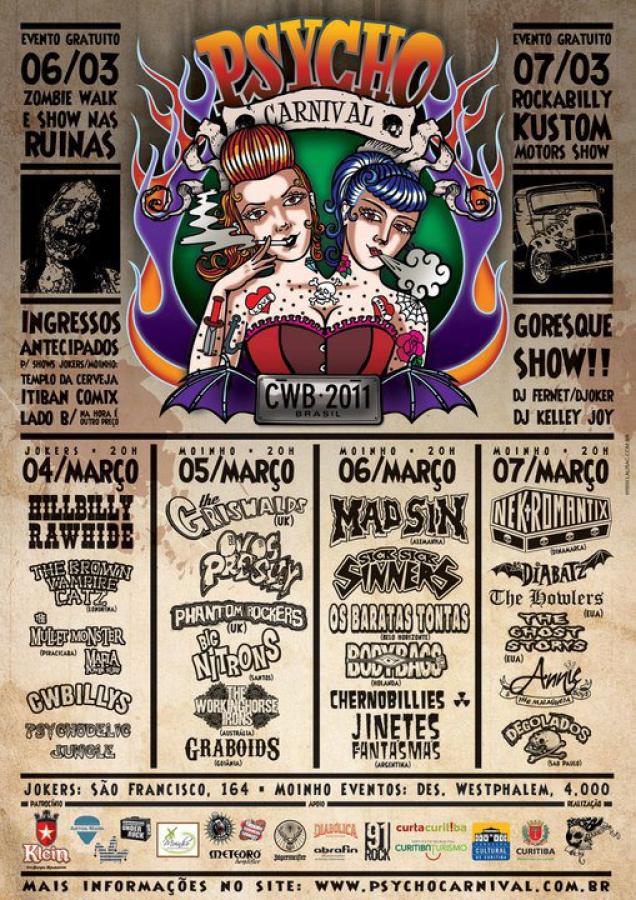 Psycho Carnival 2011 poster