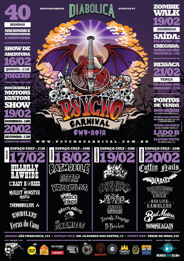 Psycho Carnival 2012 poster