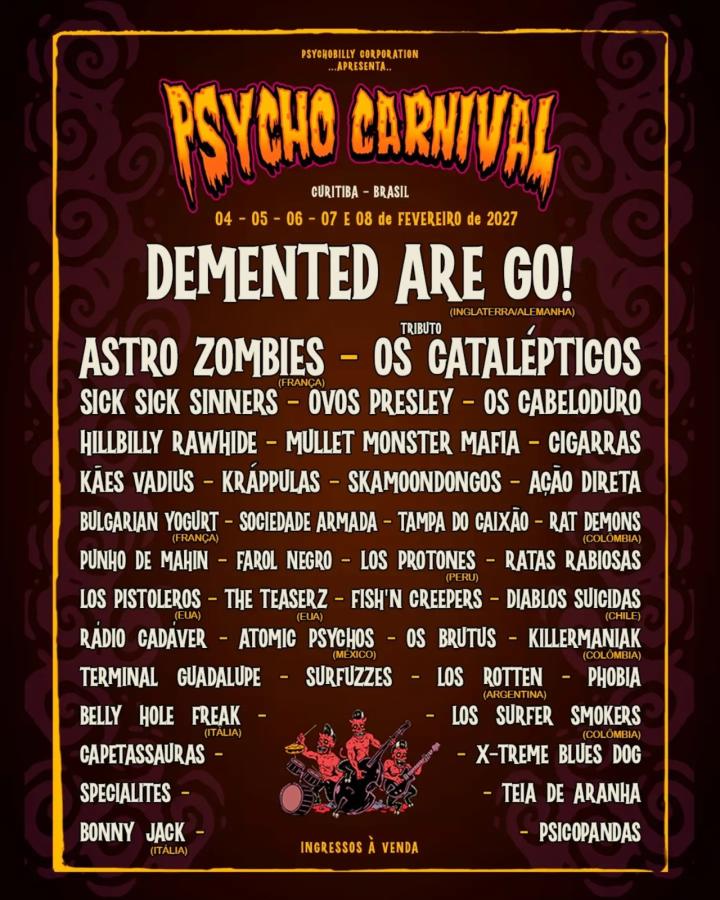 Psycho Carnival 2027 poster