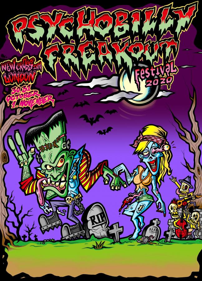 Psychobilly Freakout Festival 2020, London, United Kingdom