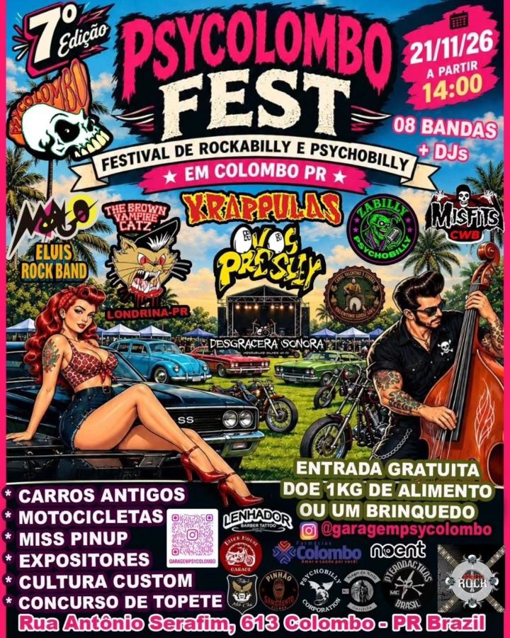 Psycolombo Fest poster