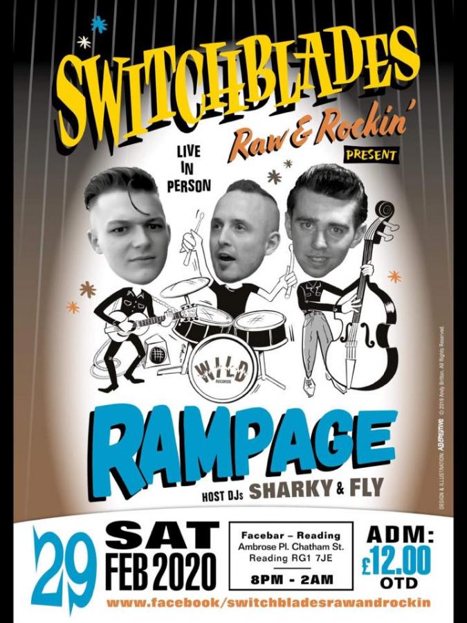 Rampage - Switchblades Raw & Rockin
