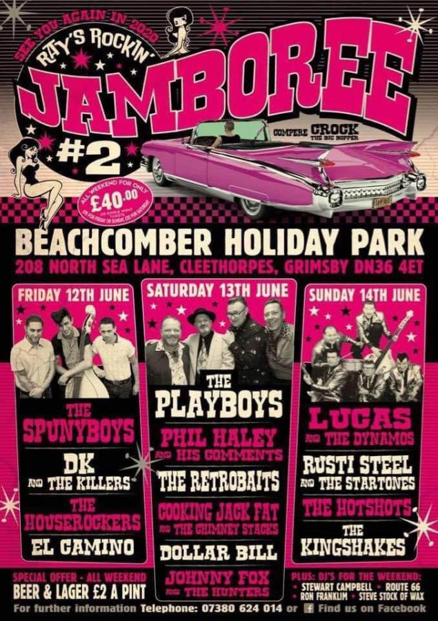 Ray’s Rocking Jamboree 2020 poster