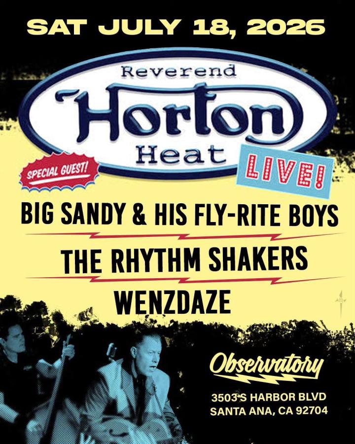 Reverend Horton Heat + Big Sandy & His Fly-Rite Boys poster
