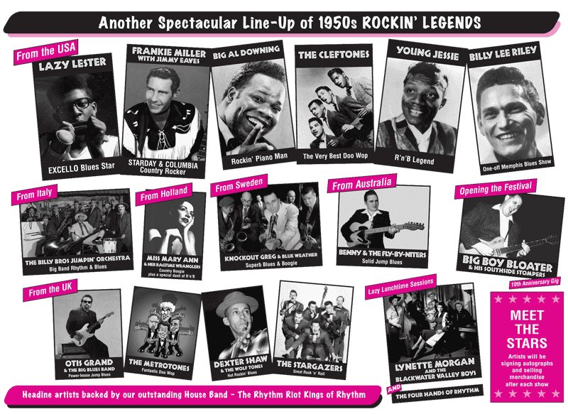 Rhythm Riot! 2003 poster