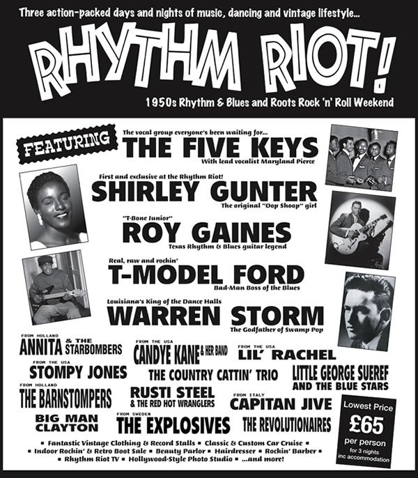 Rhythm Riot! 2005 poster