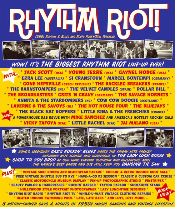 Rhythm Riot! 2015 poster