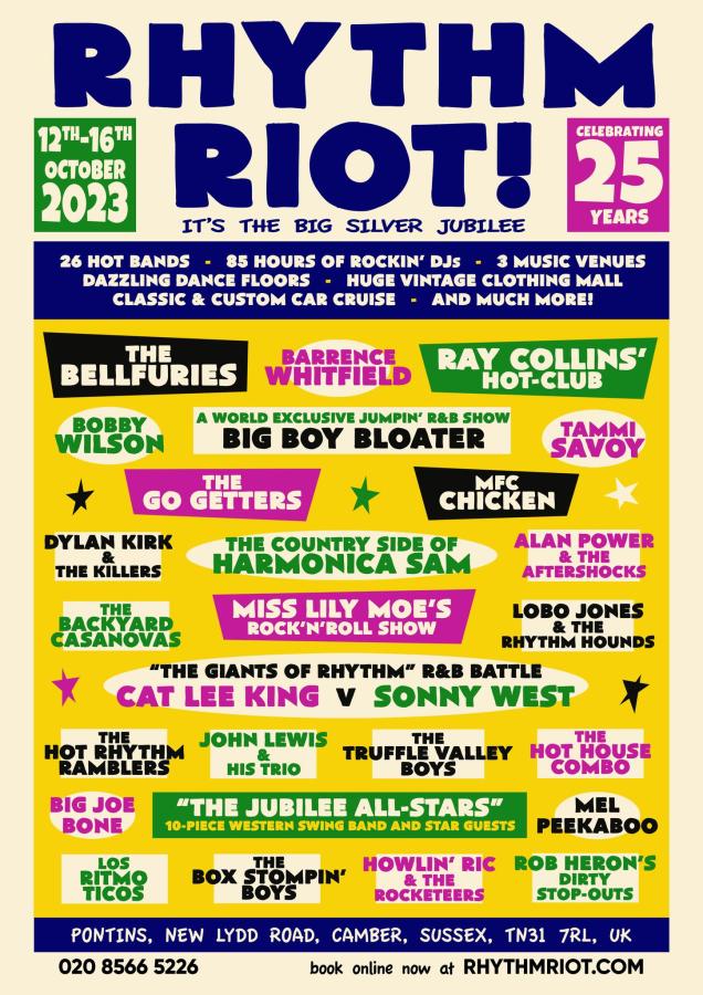 Rhythm Riot! 2023 poster
