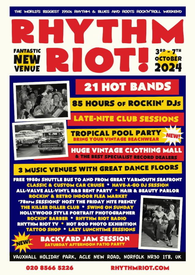 Rhythm Riot! 2024 poster