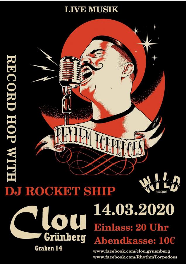 Rhythm Torpedoes @ Clou poster