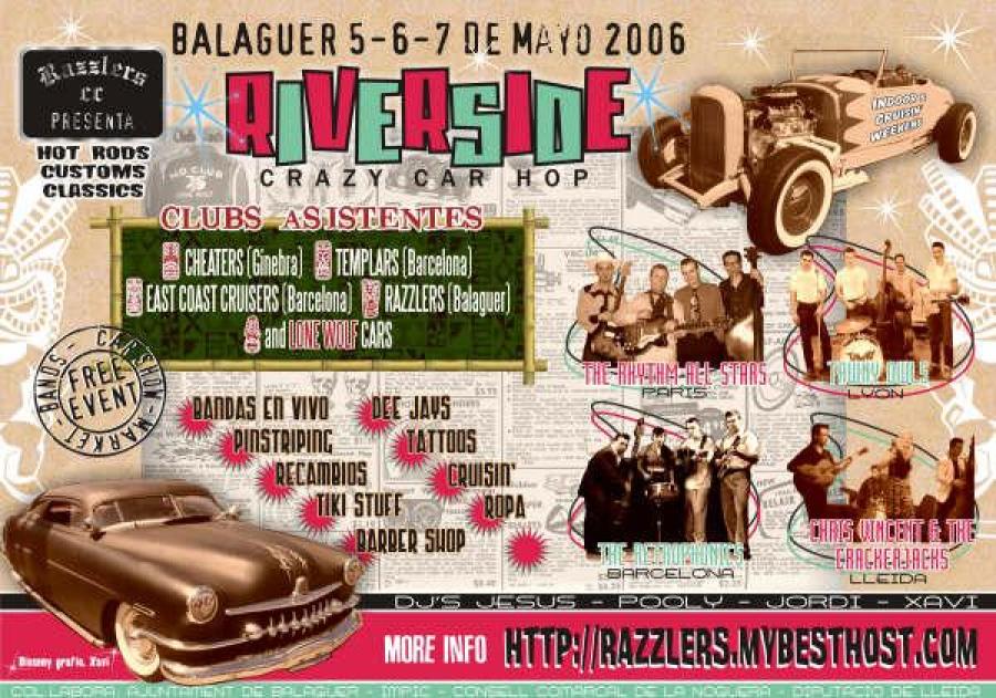#1 Riverside Crazy Car Hop 2006 poster