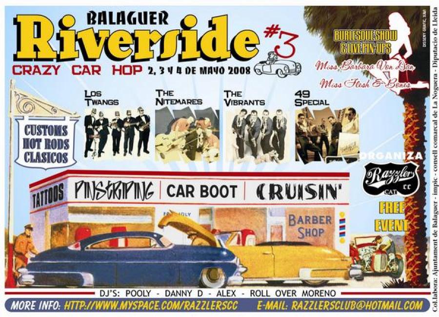 #3 Riverside Crazy Car Hop 2008 poster