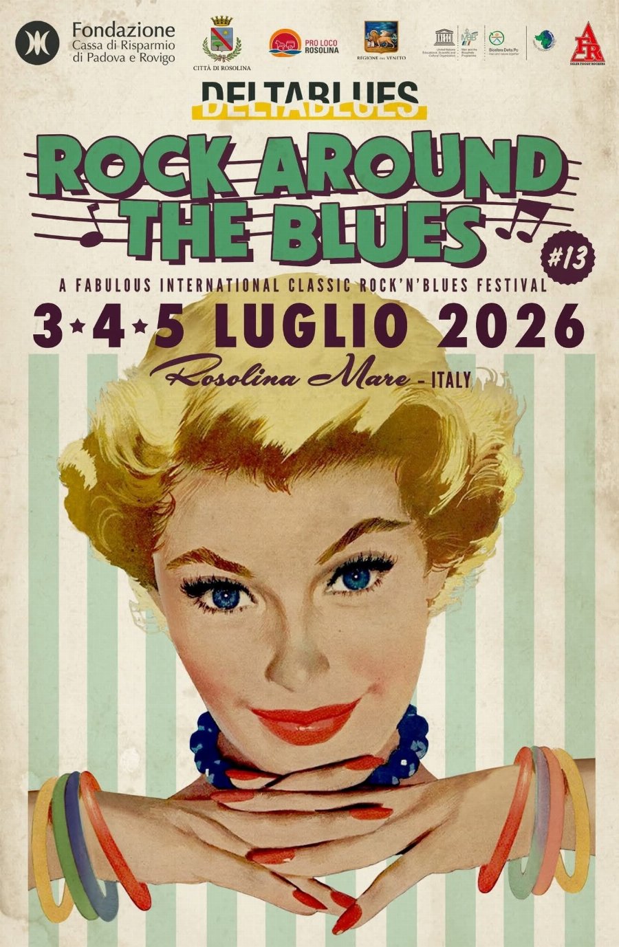 Rock Around The Blues #13 poster