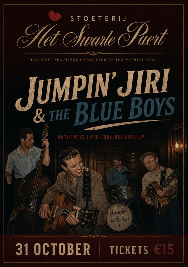 Rock & Roll Night with Jumpin' Jiri and The Blue Boys poster