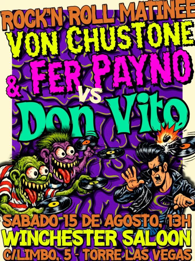 Rock'n Roll Matinee at Winchester Saloon poster