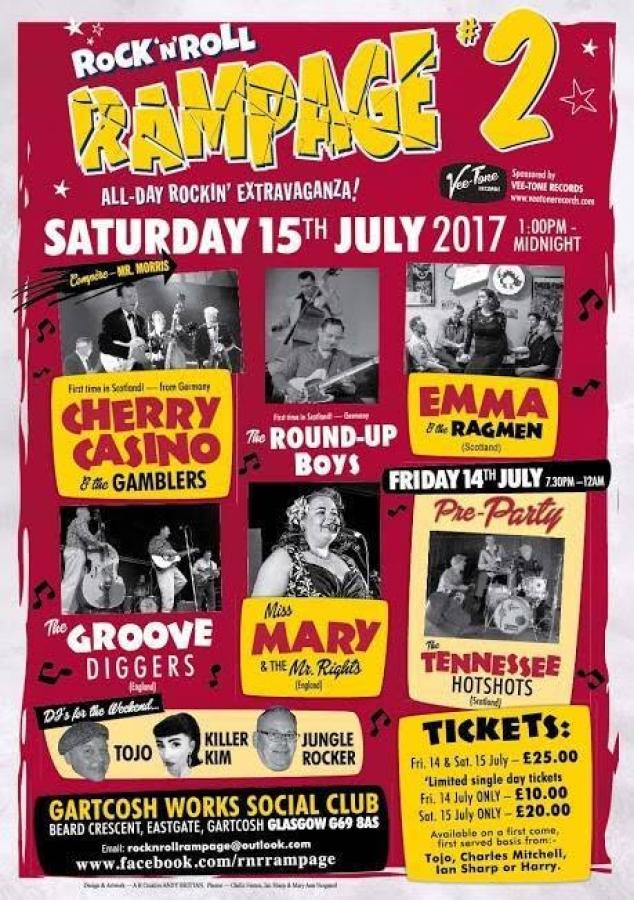 Rock 'n' Roll Rampage #2 poster