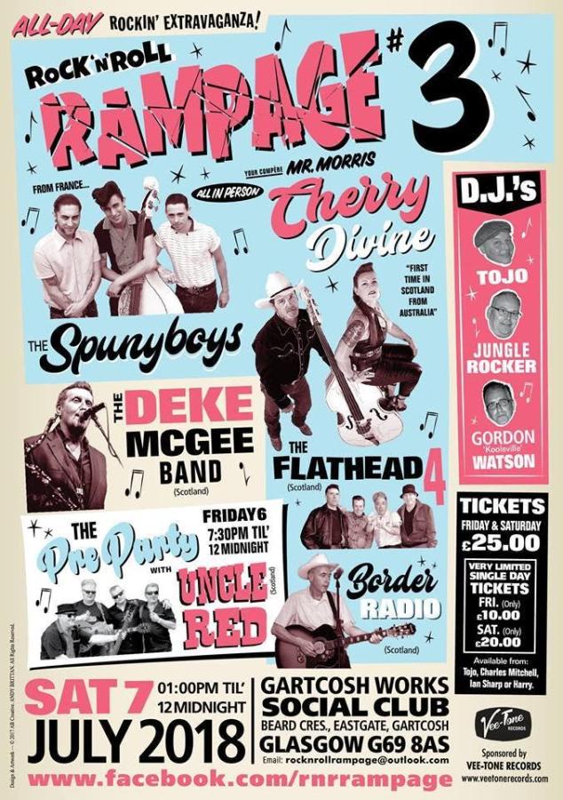 Rock 'n' Roll Rampage #3 poster