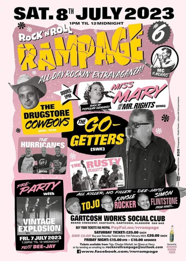 Rock 'n' Roll Rampage #6 poster