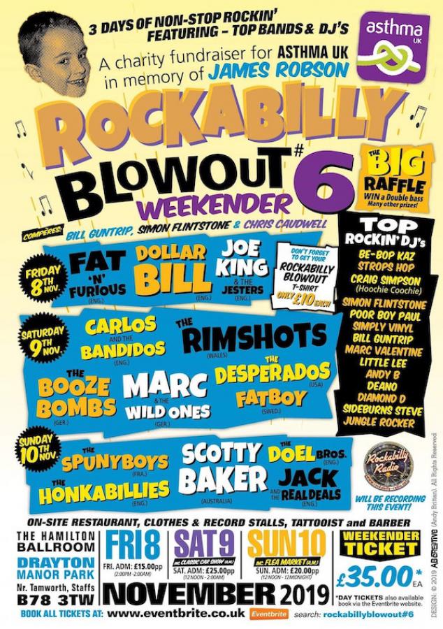 Rockabilly Blowout #6 poster