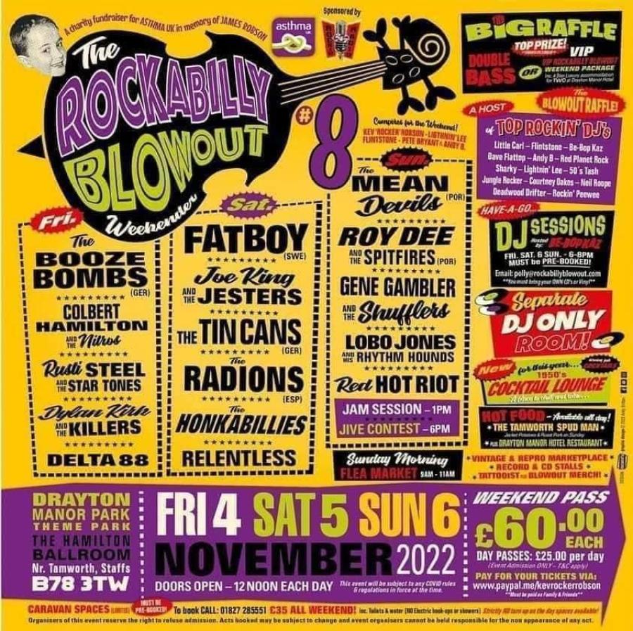 Rockabilly Blowout #8 poster