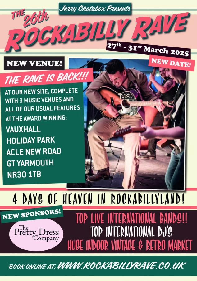 26th Rockabilly Rave poster