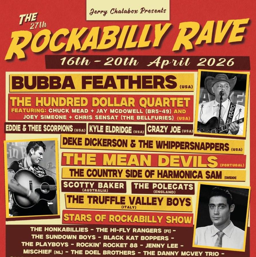 Rockabilly Rave 2026 poster