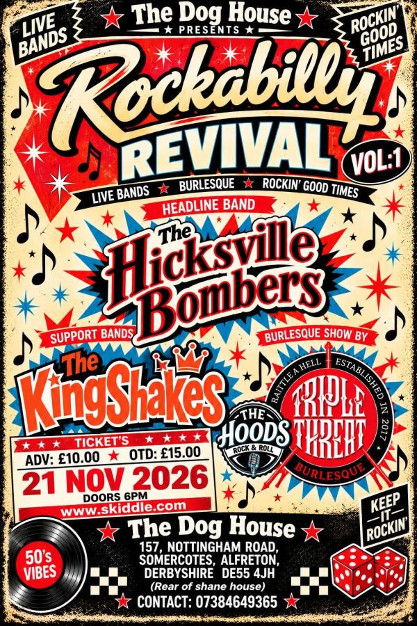 Rockabilly Revival Vol. 1: The Hicksville Bombers poster