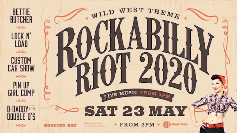 Rockabilly Riot 2020 poster