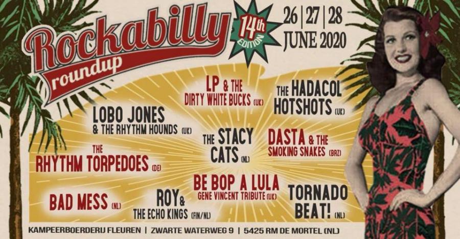 Rockabilly Roundup 14th Edition 2020 poster