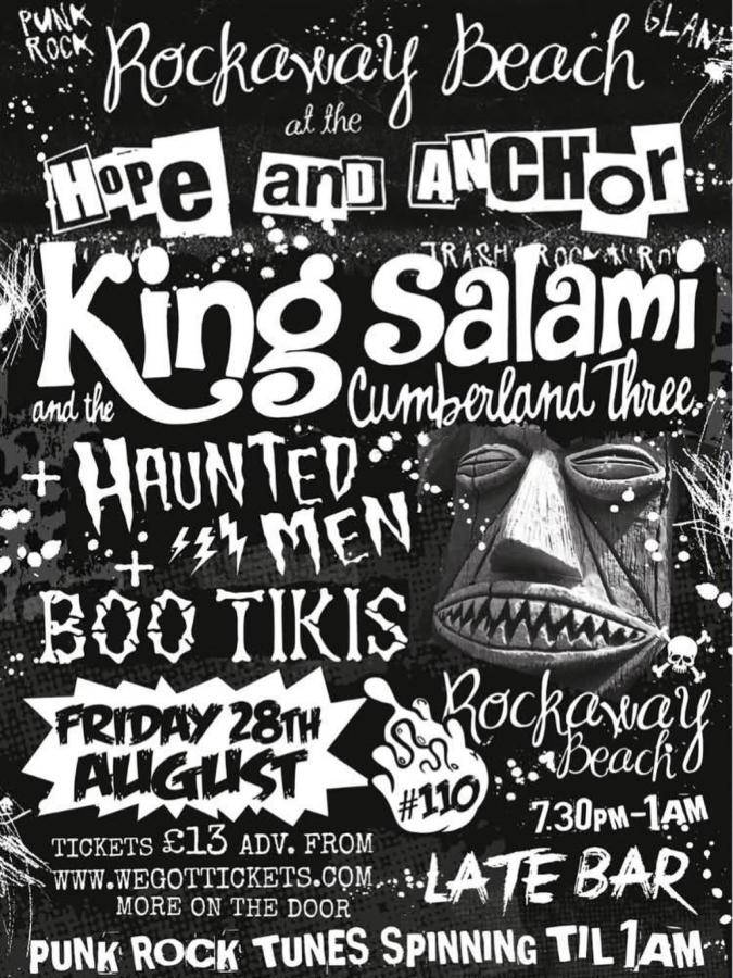 Rockaway Beach #110 at the Hope and Anchor poster