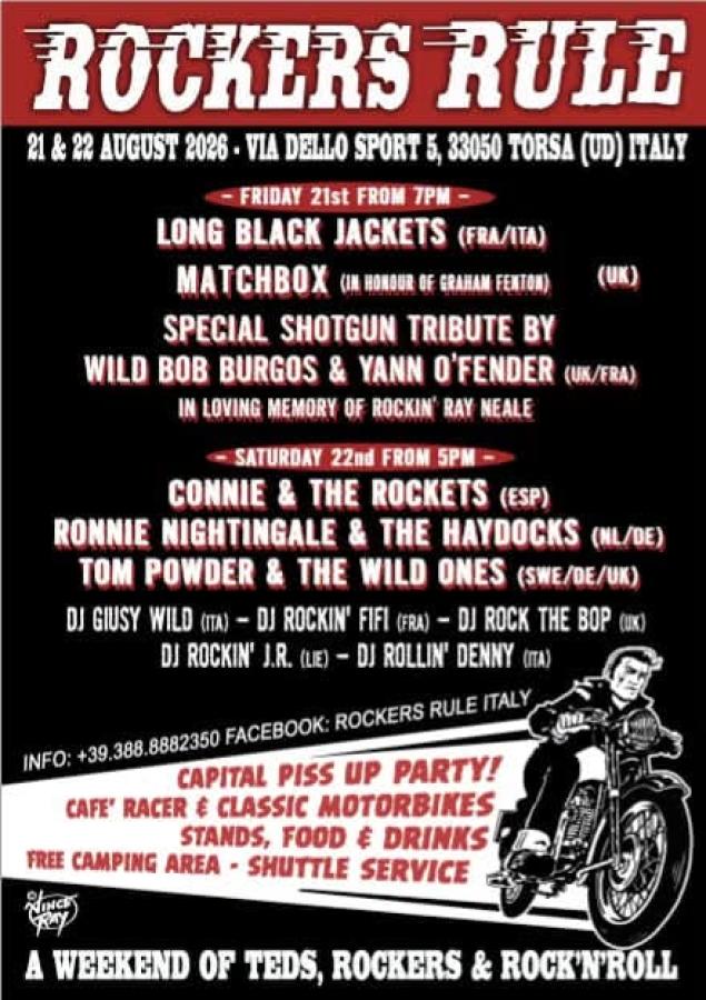 Rockers Rule 2026 poster