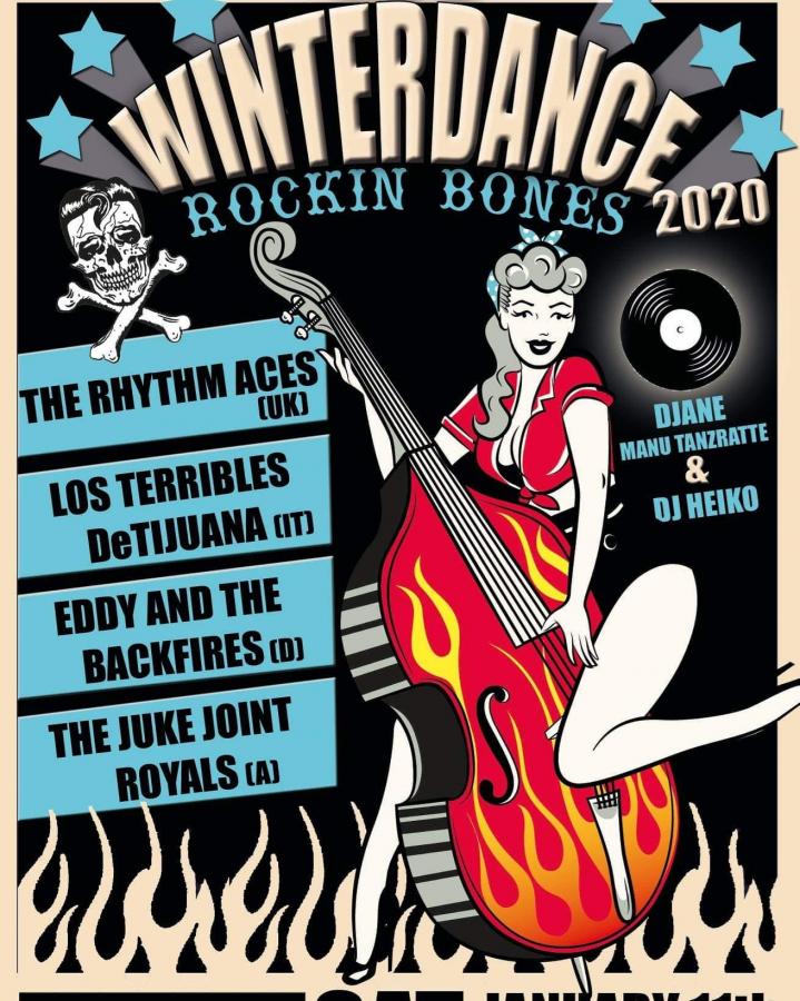 Rockin Bones Winterdance 2020 poster