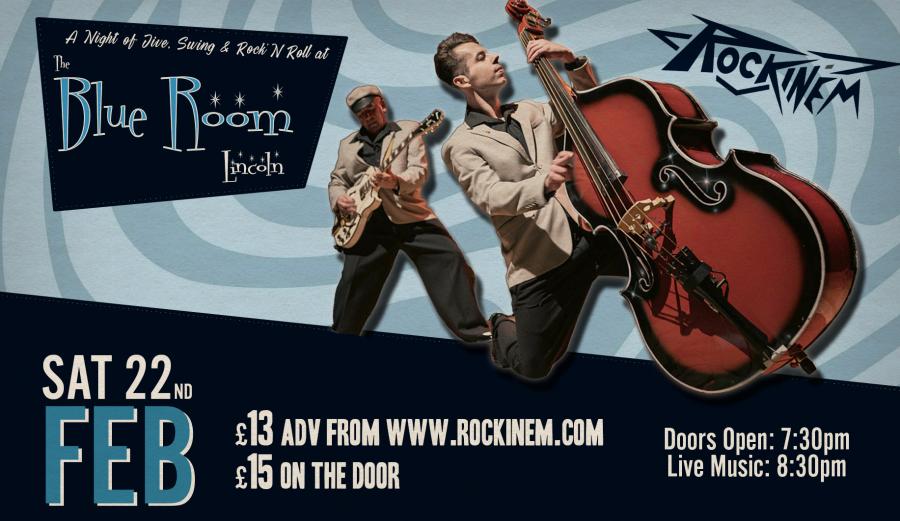 Rockin' in The Blue Room with Rockin'em poster