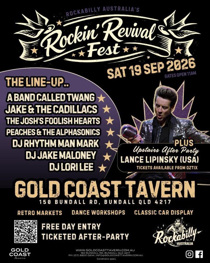 Rockin' Revival Fest 2026 poster