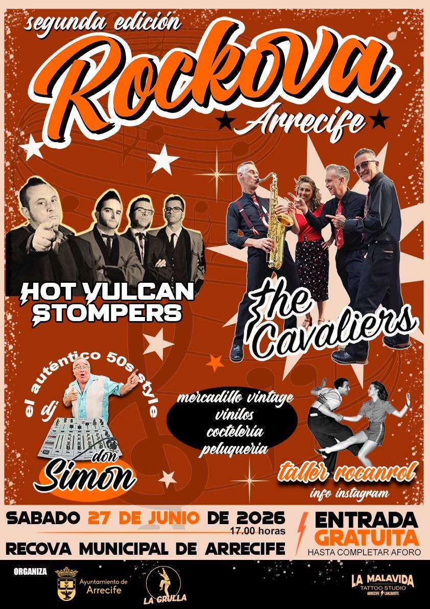 Rockova Arrecife 2ª edición poster