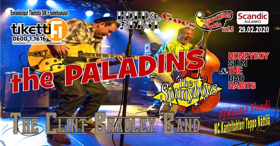 RRNights vol.2 with The Paladins and more poster