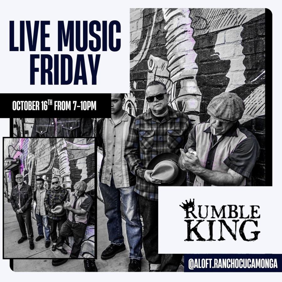 Rumble King at WXYZ Bar, Rancho Cucamonga poster