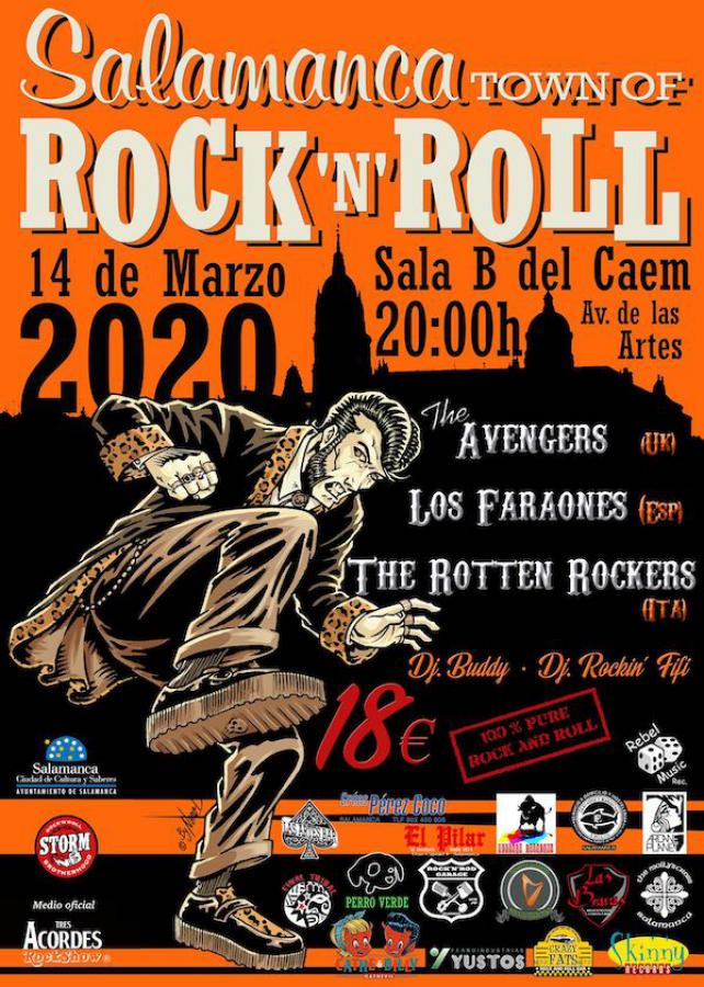 Salamanca Town Of Rock And Roll 2020 poster
