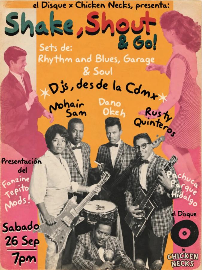 Shake, Shout & Go! vol.2 at El Disque, Pachuca de Soto poster