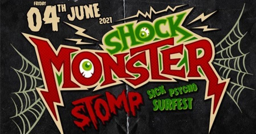 Shock Monster Stomp - Sick Psycho Surfest 2021 poster