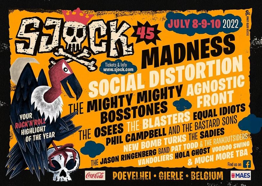 Sjock Festival #45 2022 poster